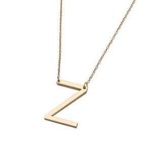 Letter Z - Pendant Fashion Necklace